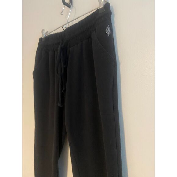 Free People Movement Sunny Skinny Sweatpants Joggers Black MEDIUM - Picture 4 of 6